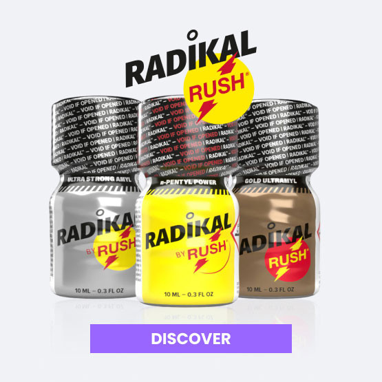 Radikal Rush poppers brand